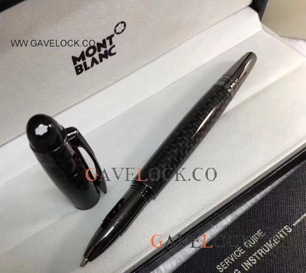 Replica Mont Blanc Pens Starwalker Ultimate Carbon Fiber Rollerball